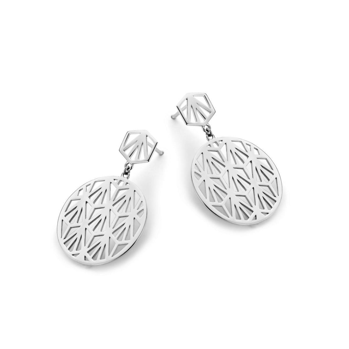 Spirit Icons Monza Sterling Sølv Ørehængere S41561