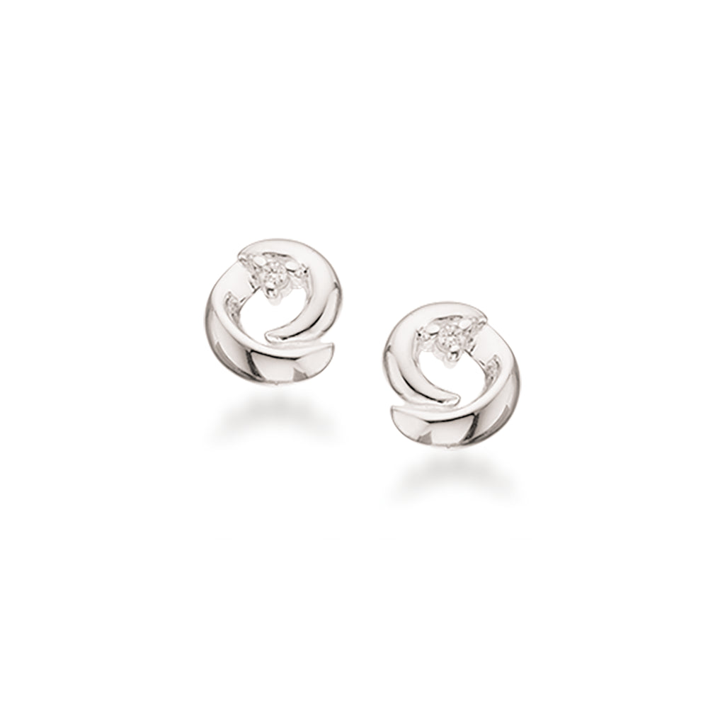 ØREPYNT CUBIC ZIR. SØLV