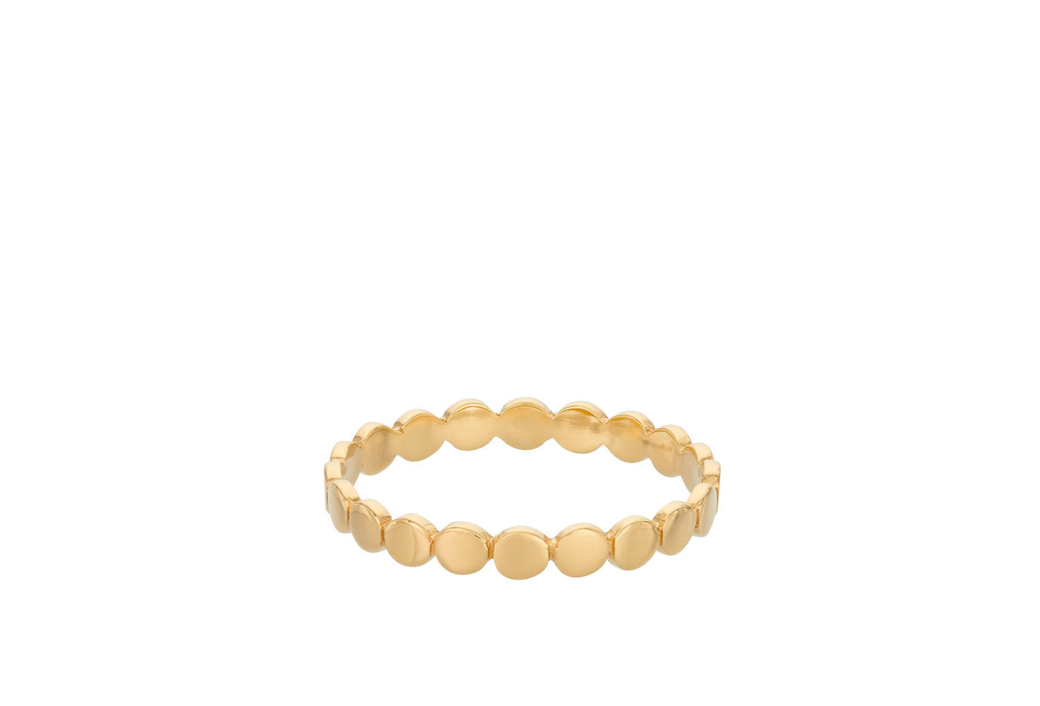 Pernille Corydon Eon Forgyldt Sølv Ring R-215-GP