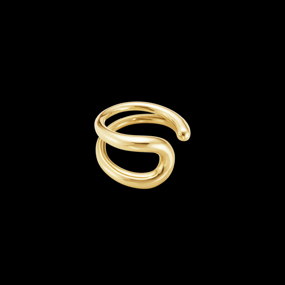 G.J.18KT.ØRE CUFF MERCY