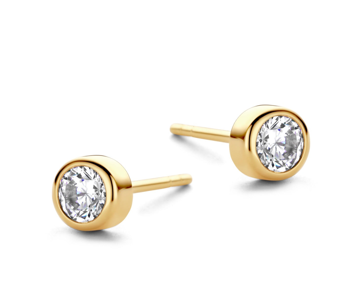 Vega Earstud Forgyldt Sølv Ørestikker fra Spirit Icons