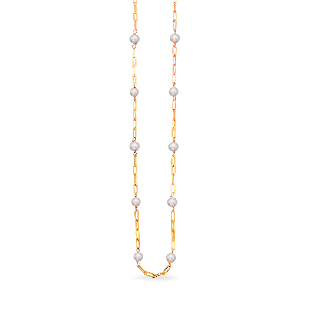 HALSKÆDE LINKS/FKP. 8 KT.