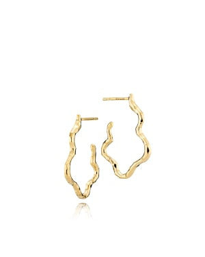 Izabel Camille Louisa Forgyldt Sølv Ørestikker A1771GS