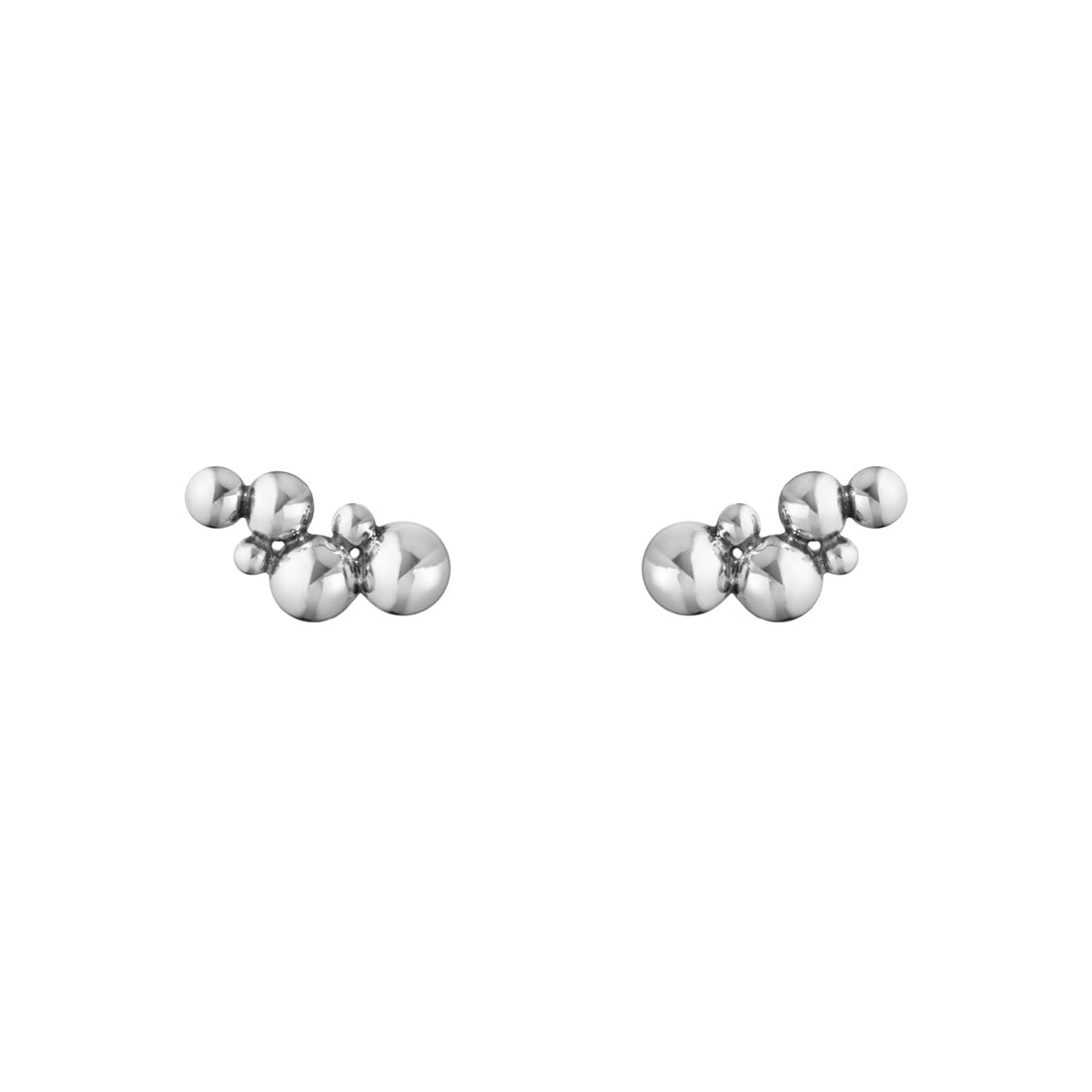 GRAPE SHORT EARCUFF 551Q SILVER