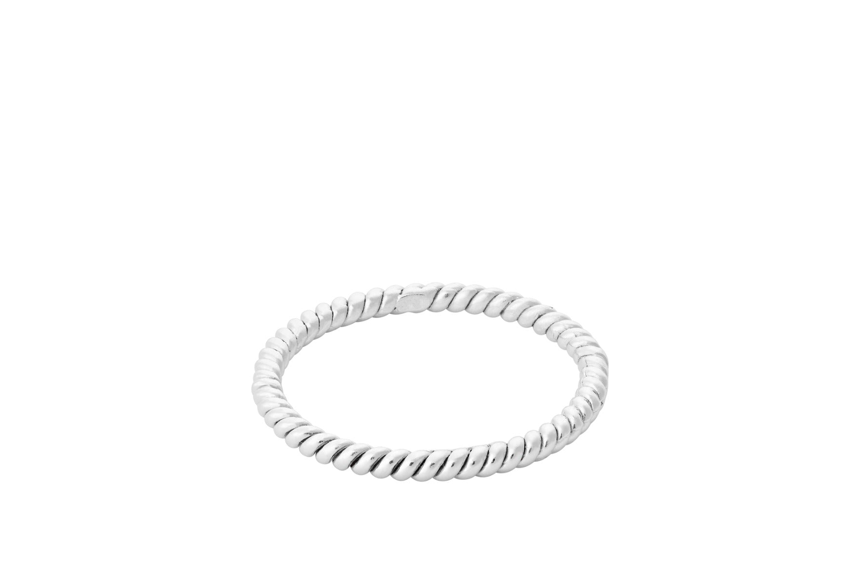 Pernille Corydon Twisted Ring i Sterling Sølv R-229-S