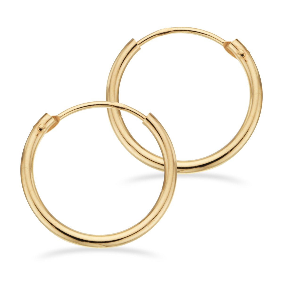 CREOLER 1,2 X 15 MM. SØLV FG.