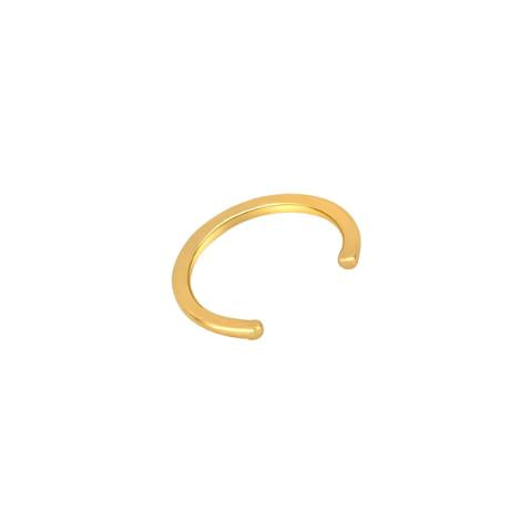 14KT. CUFF GLAT PIERCE52 1STK