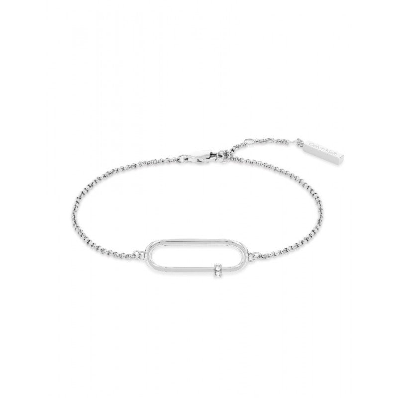 CALVIN KLEIN ELONGATED OVAL BRACELET 18,