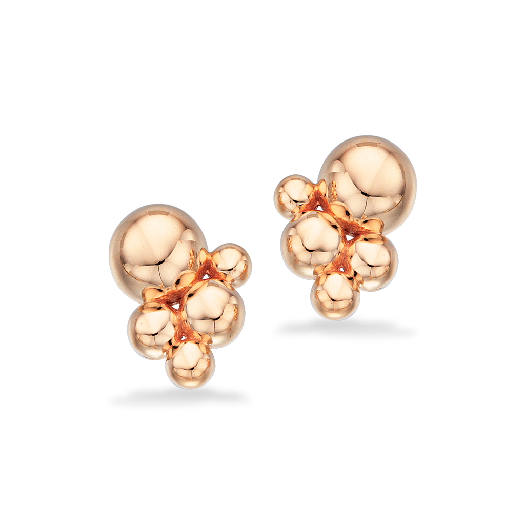 ØRERINGE KUGLER 8 KT.