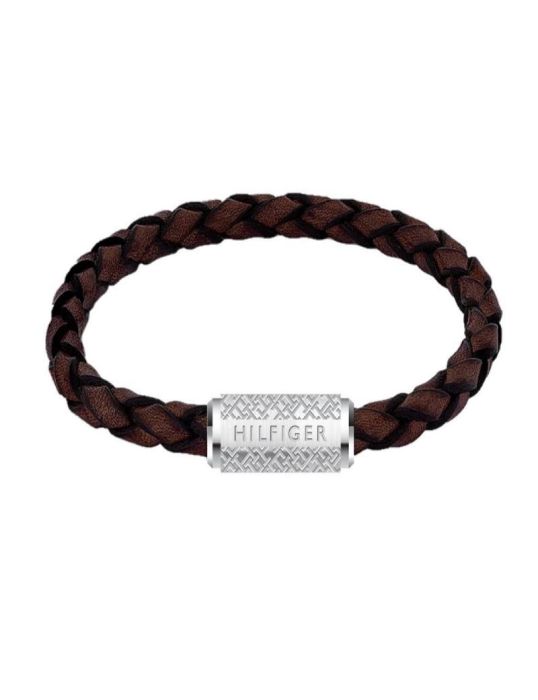 TOMMY HILFIGER EXPLODED BRAID SS/BROWN