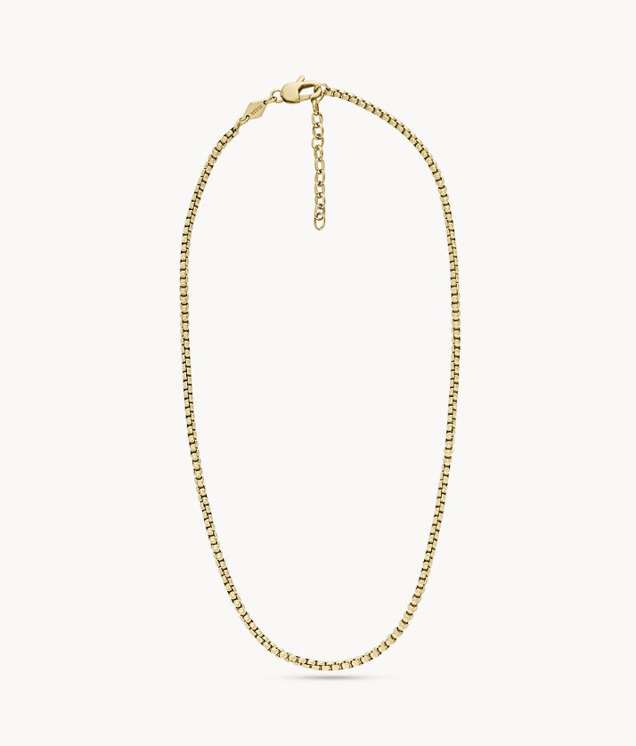 Rustfri Stål Halskæde fra Fossil JF04504710