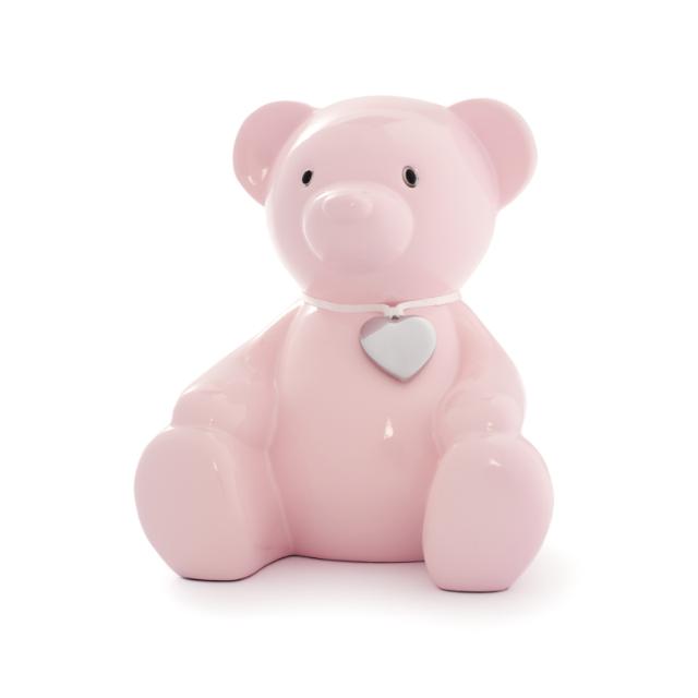 NOA Kids Lyserød Bamse Sparebøsse 92015276194