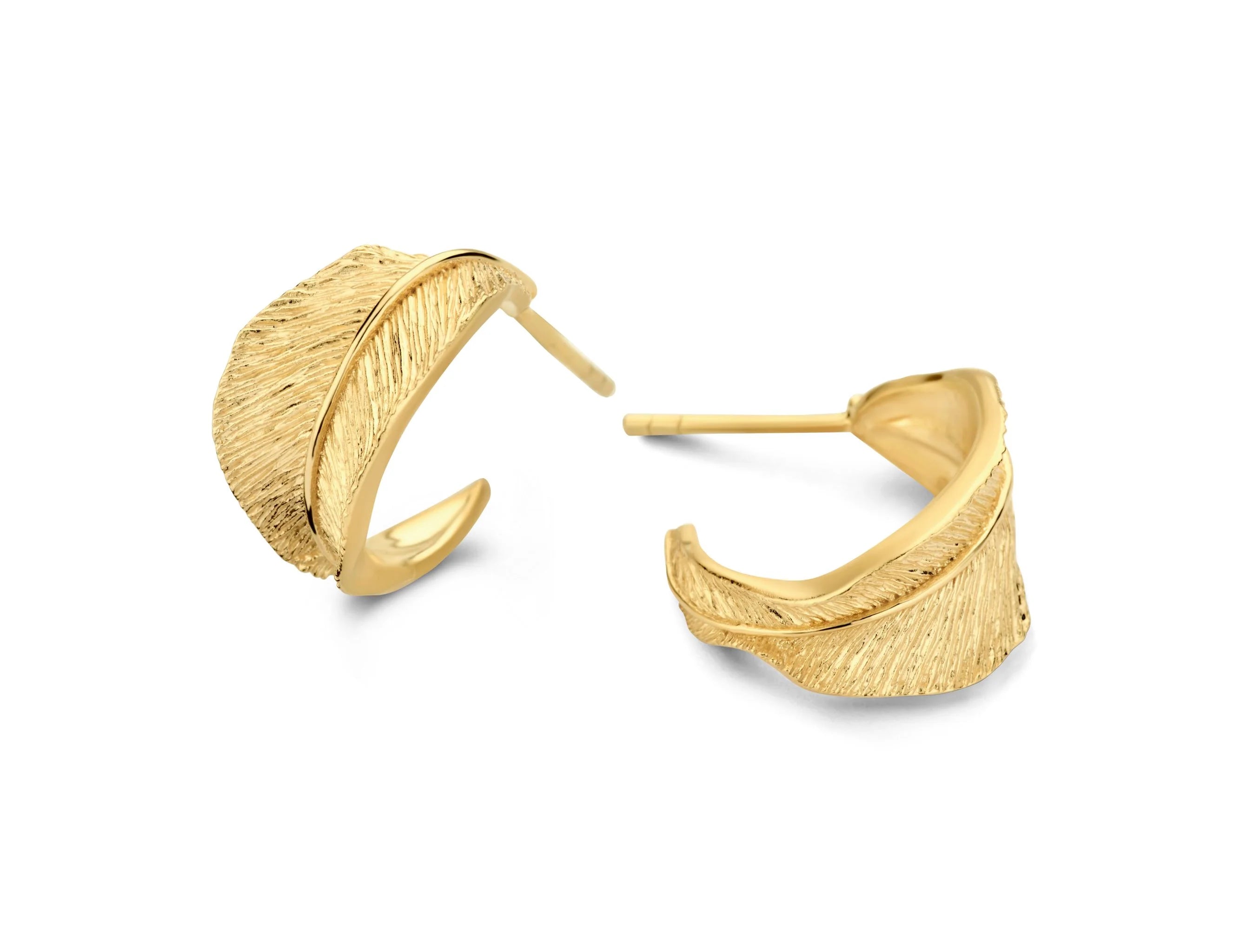 Spirit Icons Fall øreringe i 18kt forgyldt sølv S41932