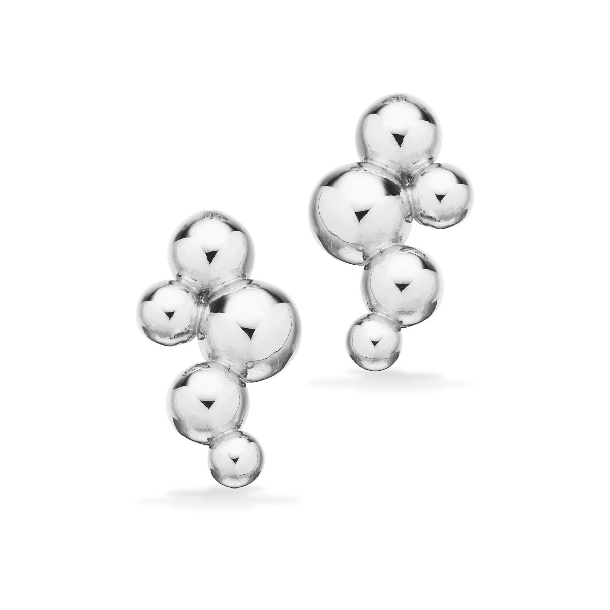 ØRERINGE KUGLER SØLV PT.