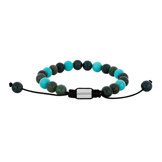 SON of NOA Moss Agate & Turkis Armbånd 80890322700