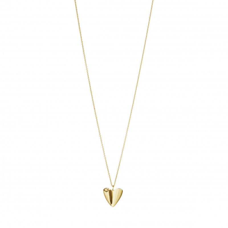 FOLDED HEART PENDANT 1656A