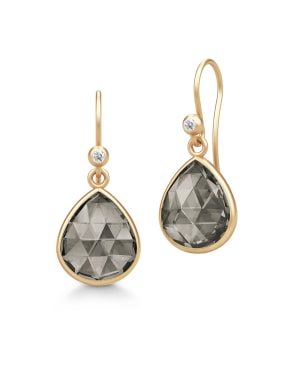 SØLV ØERBØJLE LEA FORG. SMOKEY