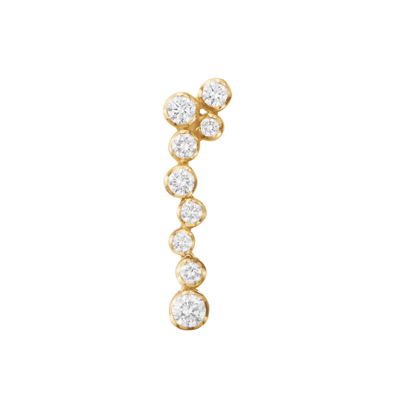 GJ SIGNATURE EARRING 1562G YG DIAMONDS 0.31 CT LEFT