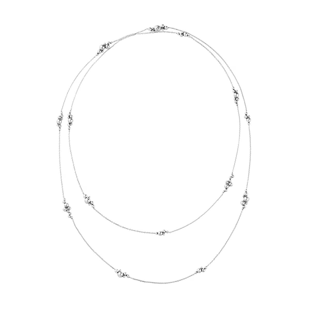 GRAPE SAUTOIR 551N SILVER 120