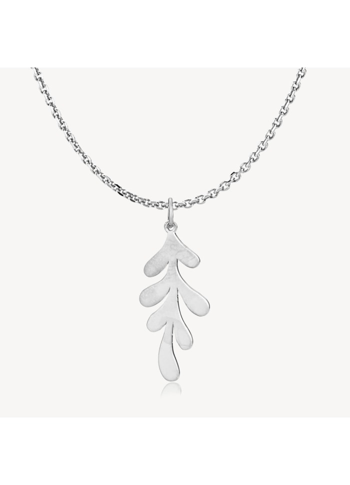 Oaky Sterling Sølv Halskæde fra Izabel Camille