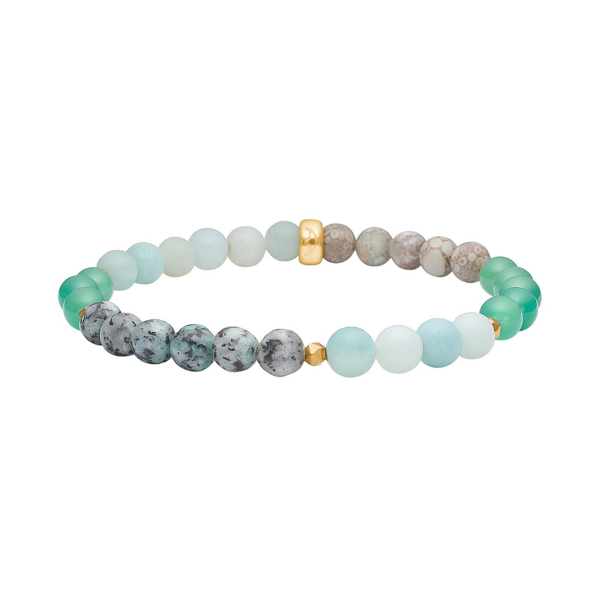 Heinzendorff Grøn Aventurin Jasper Amazonite Armbånd 80120760900