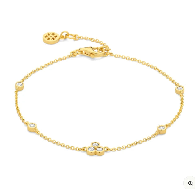 Spirit Icons Alma armbånd i 18 karat forgyldt sølv S20642