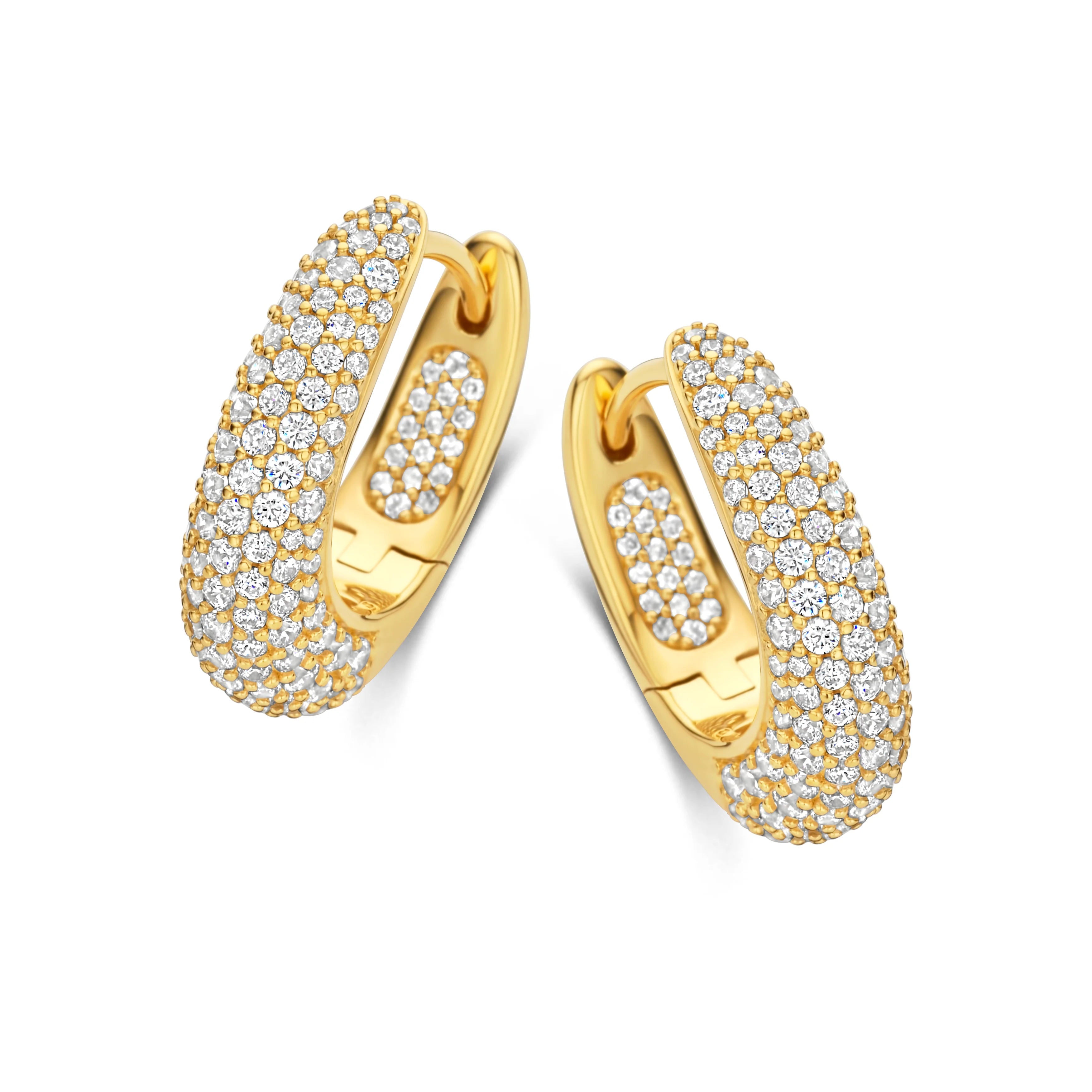 Spirit Icons GRAND CALLAS HOOP øreringe i 18 kt forgyldt sølv S42362