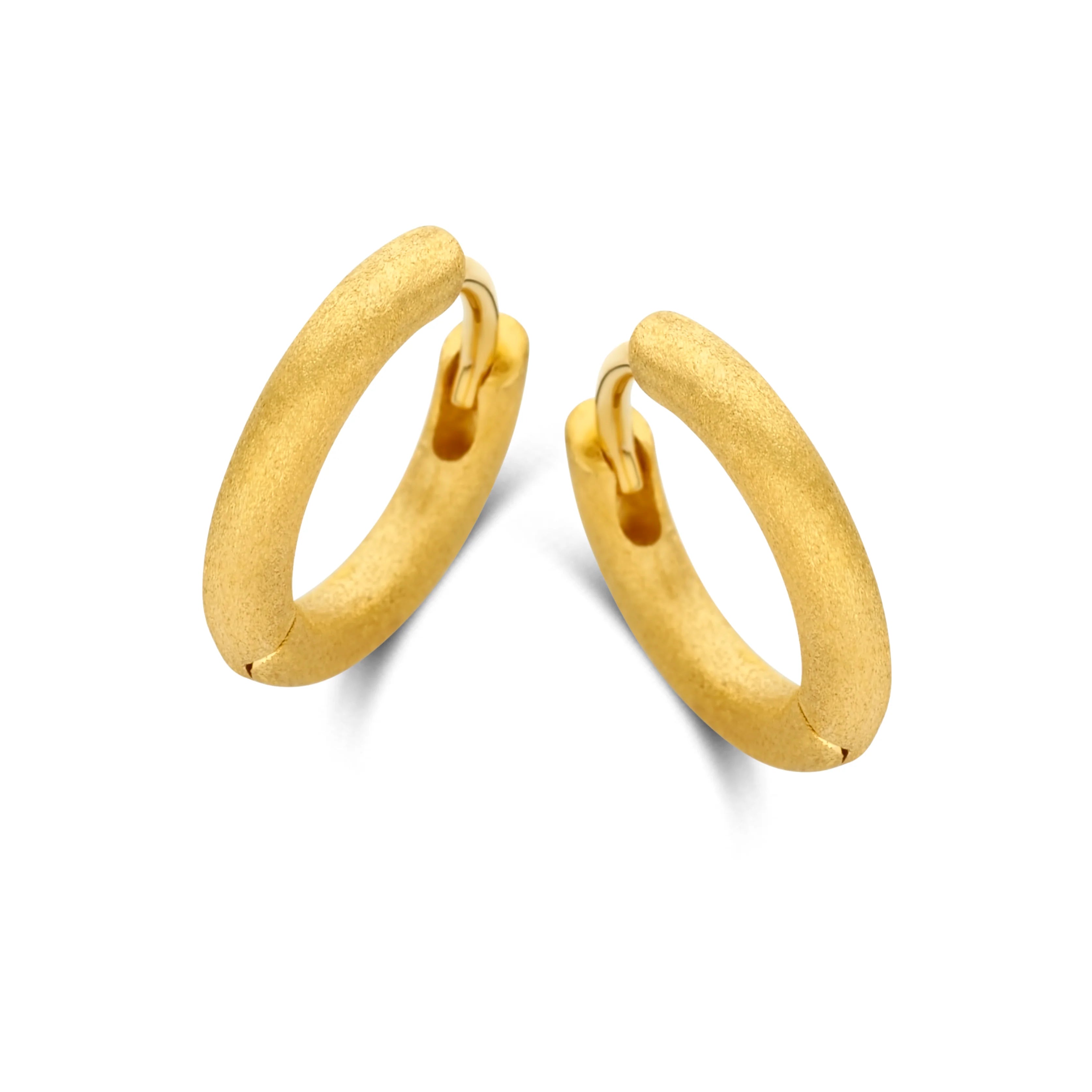 Spirit Icons Balance Hoop øreringe i 18 karat forgyldt sølv S42462