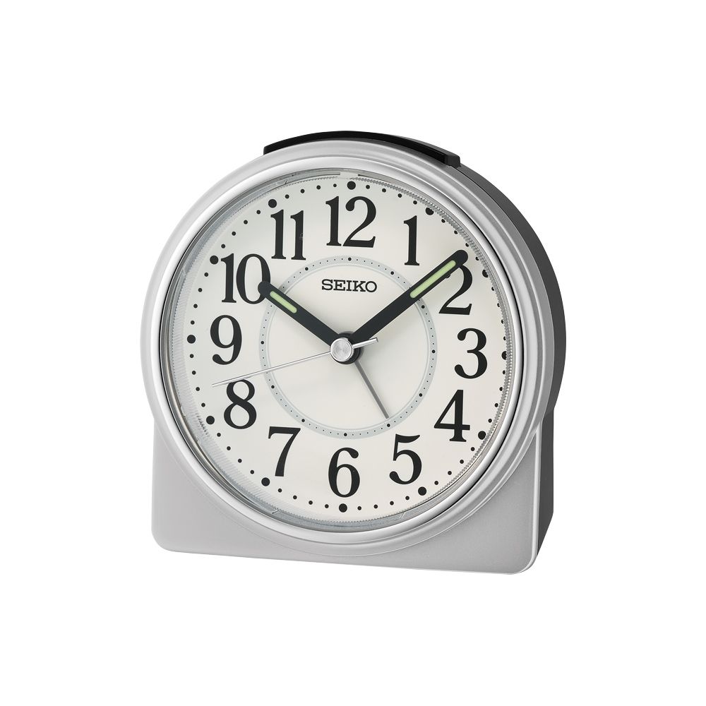 SEIKO VÆKKEUR MED SNOOZE GRÅ - QHE198S