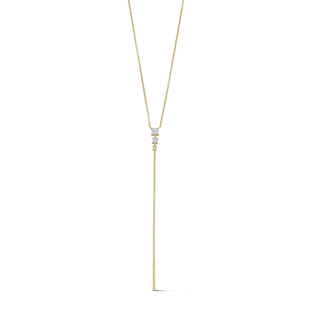 ELION Y NECKLACE GP/CZ