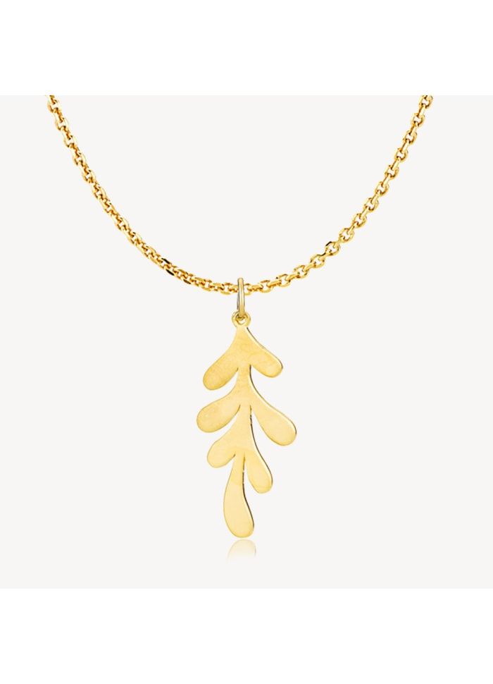 OAKY - CHAIN WITH PENDANT GOLD-PLATED