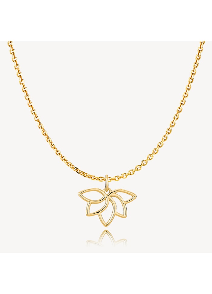 Izabel Camille Nigella Pendant Forgyldt Sølv Halskæde