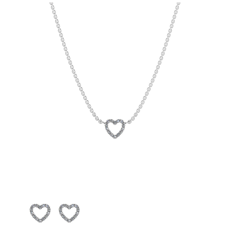 Smykkekæden Smykkesæt i Sterling Sølv SÆT573