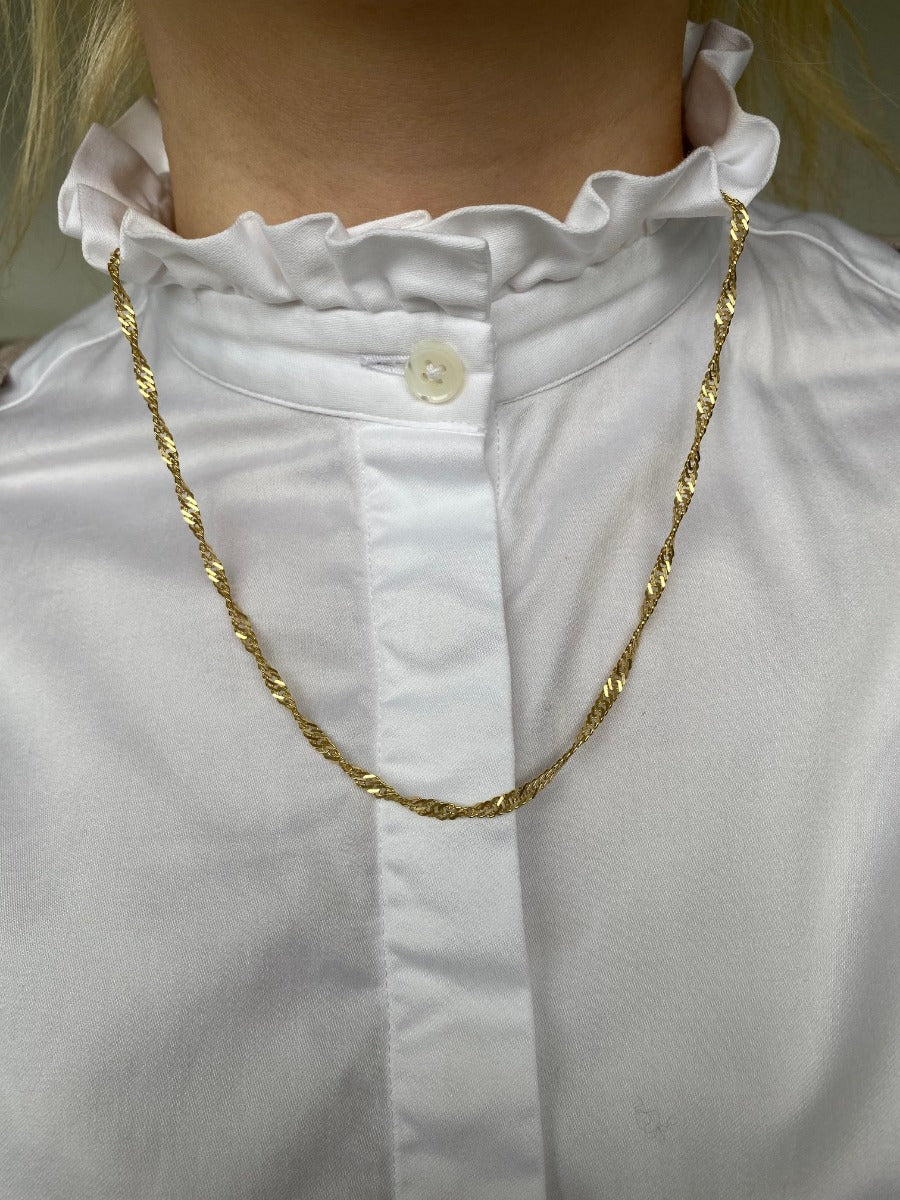 SØLV FG. KÆDE SINGAPORE