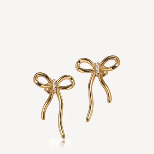 SUNBOW - EARRINGS GOLD-PLATED