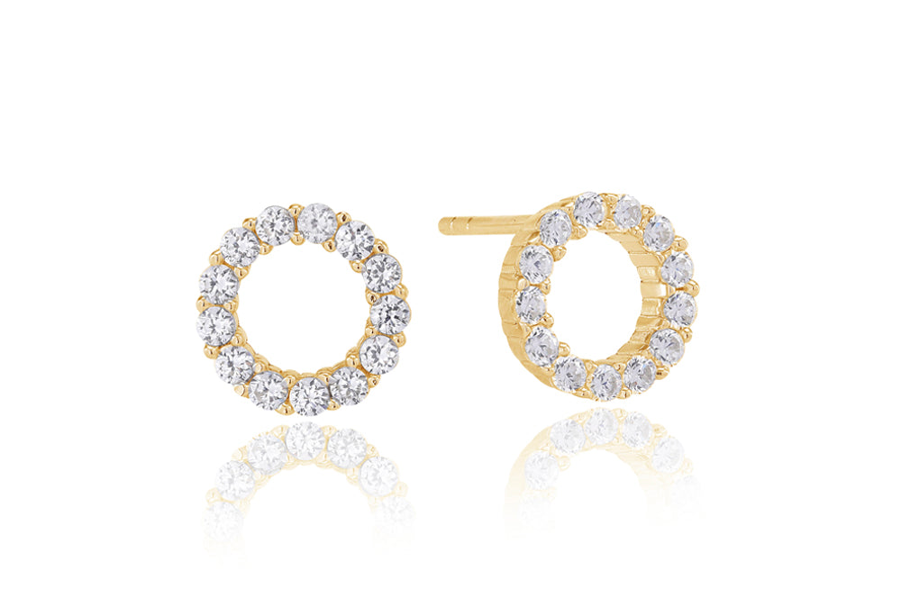 Sif Jakobs Biella Piccolo Forgyldte Sølv Øreringe