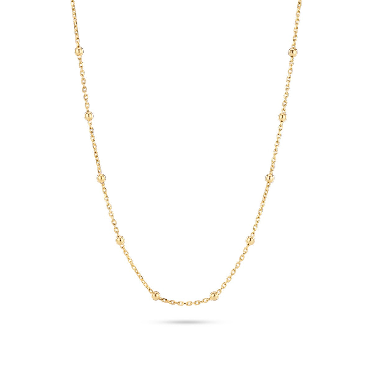 Sif Jakobs Sfere halskæde i 18 kt. forgyldt 925 sterlingsølv SJ-N2748-YG