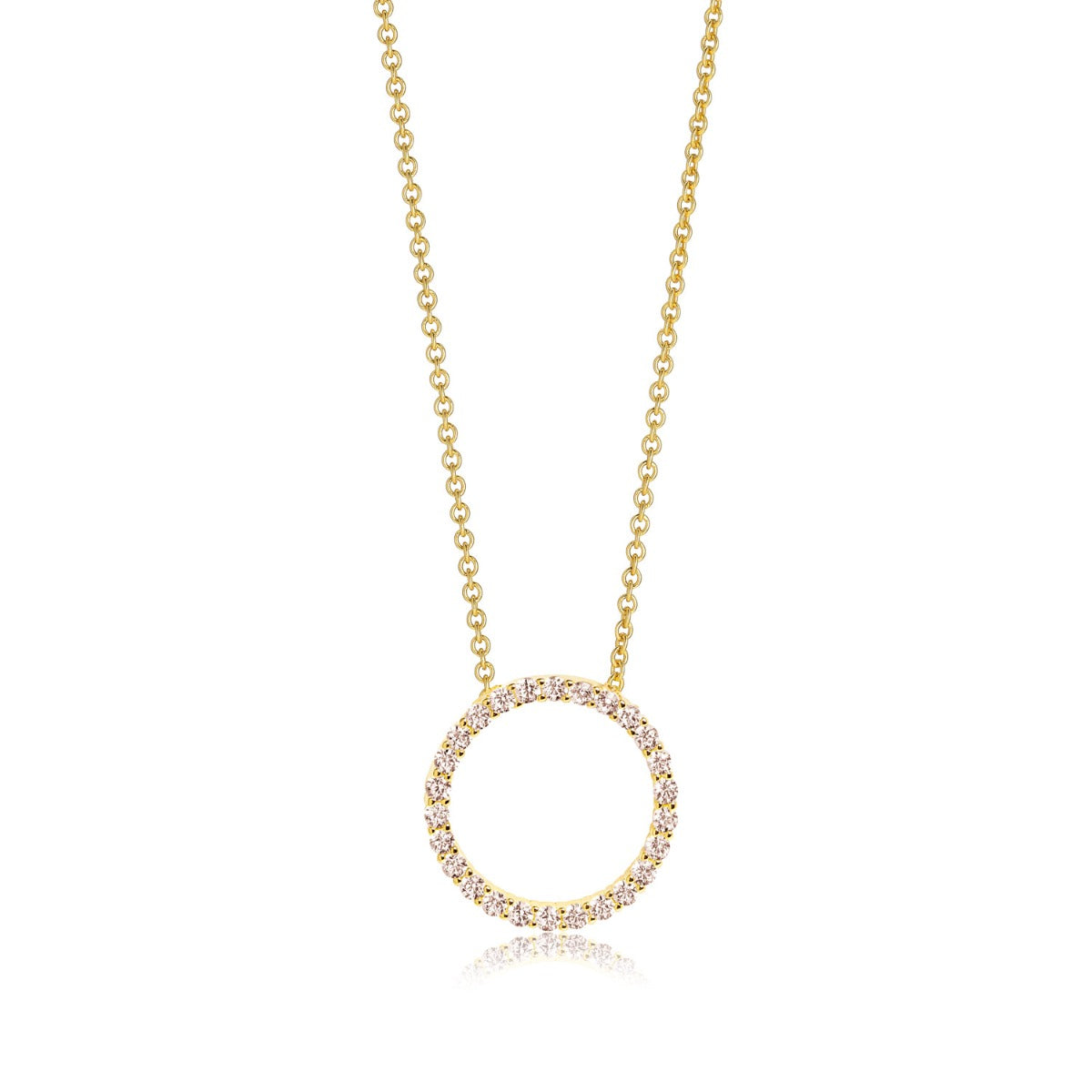 Sif Jakobs Biella Halskæde i Forgyldt Sølv