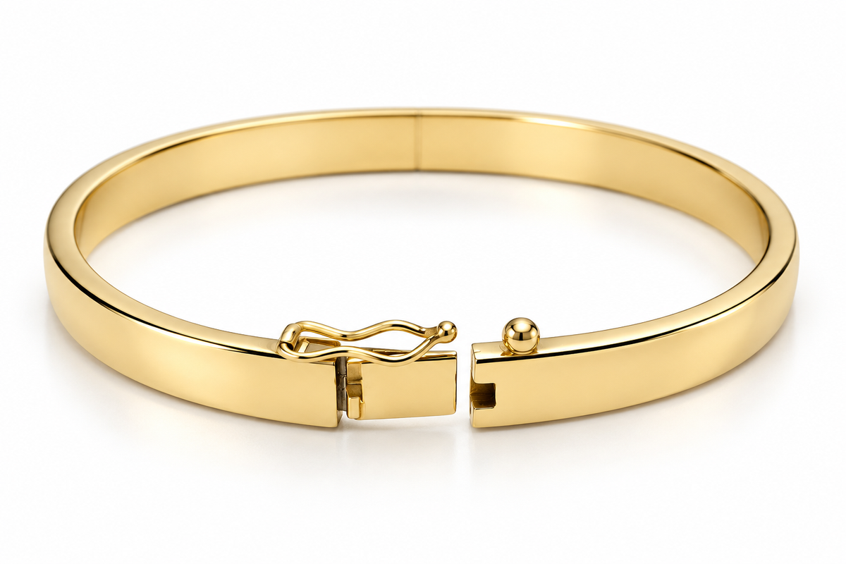 8 KT 6 MM HUL ARMRING