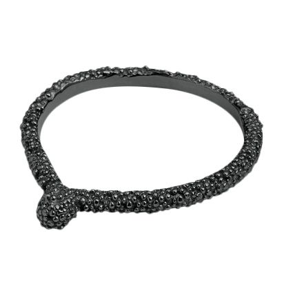 TRINE WILKENS, SPARKLING PRINCESS RING, SORT SØLV