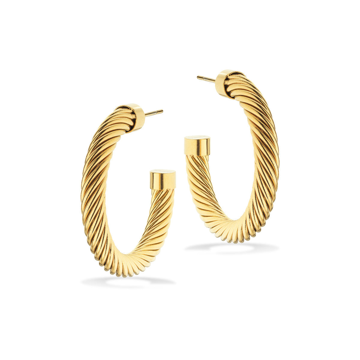 Scrouples Molly Øreringe i Forgyldt Stål ST10002