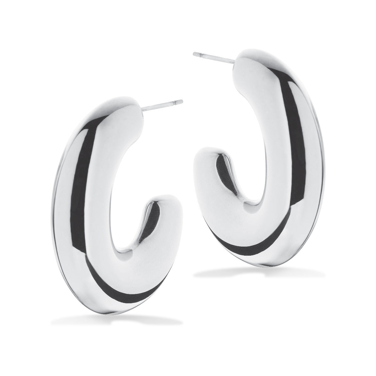 Scrouples Molly øreringe i blankt stål ST10011