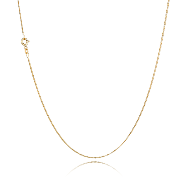 Panser Facet 14 Karat Guld Halskæde fra BNH P14045H 0,45 mm