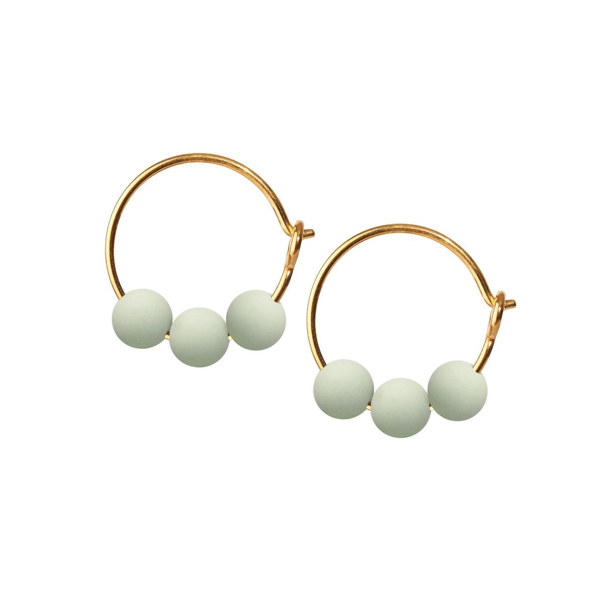 GLOW HOOP, 3 PERLER - SPEARMINT