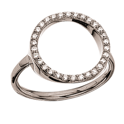 WISH SØLV RING M.ZIR