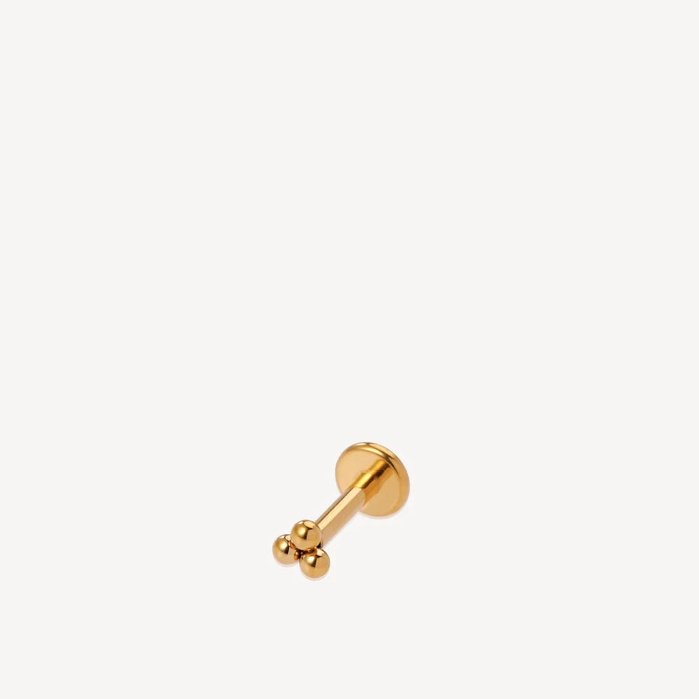 TRIS - PIERCING GOLDPLATED