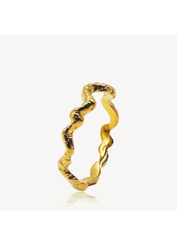 ROSA - RING GOLD-PLATED