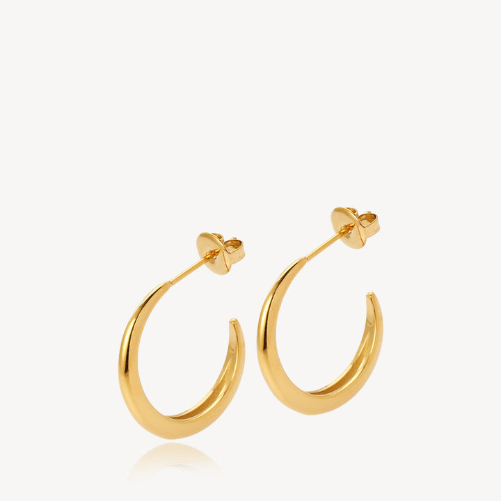 LUX - CREOLES GOLD-PLATED