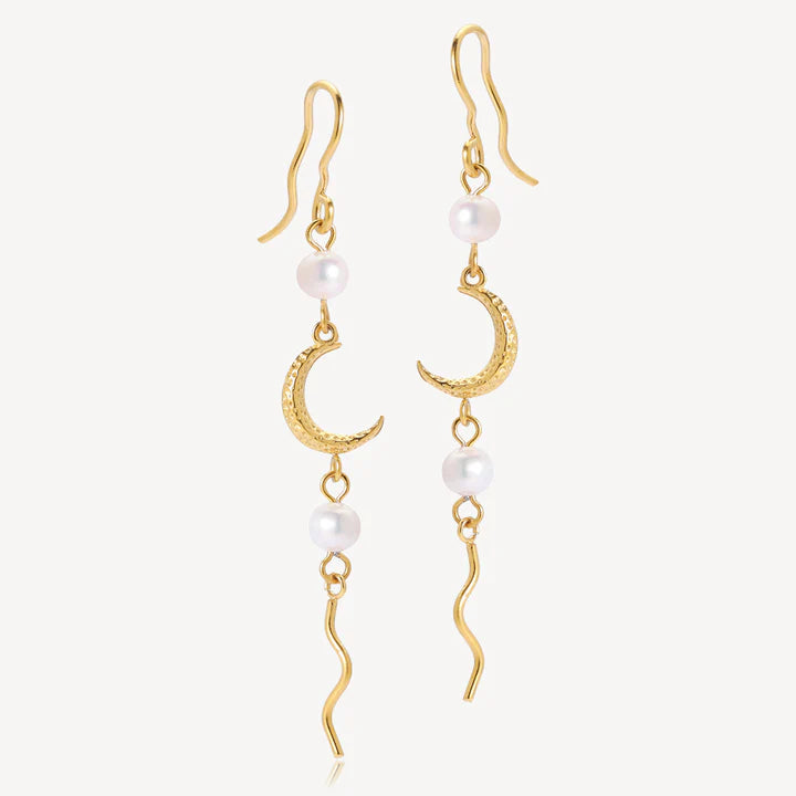 SIRENA - ØRERINGE FORGYLDT