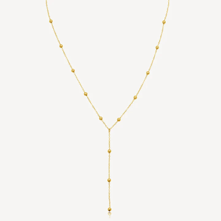 BUBBLE - HALSKÆDE FORGYLDT